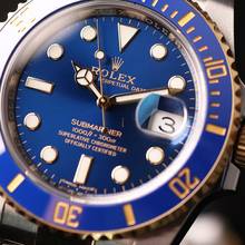 Thumbnail von Rolex Submariner Date Steel Gold Blue Dial
