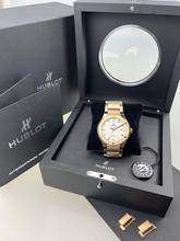 Thumbnail von Hublot Classic Fusion 45mm King Gold Opalin Automatic Watch EK 09/2020 deutsche Auslieferung Full Set Erstkaufrechnung