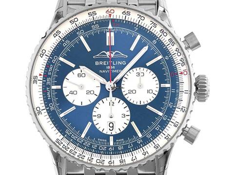  Breitling Navitimer B01 Ref.AB0137211C1A1 2025 Full Set Ungetragen 