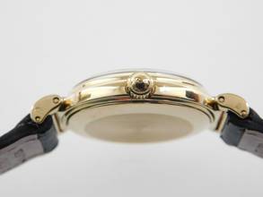 Thumbnail von IWC Da Vinci 4450 massiv 18 Karat Gelbgold Damenuhr Automatik 27 mm im Top Zustand mit original 18 Karat Schließe wie Neu