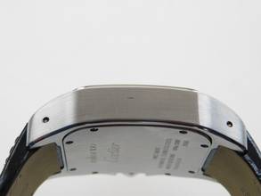 Thumbnail von Cartier Santos 100 XL 38 x 51 mm im Top Zustand mit Box und original Krokoband Neues Original Cartier Krokoband und Faltschließe