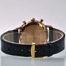 Thumbnail von Longines Chronograph Fly-Back 7415 Oversize rose gold 18KT Full Set 1972 Full Set