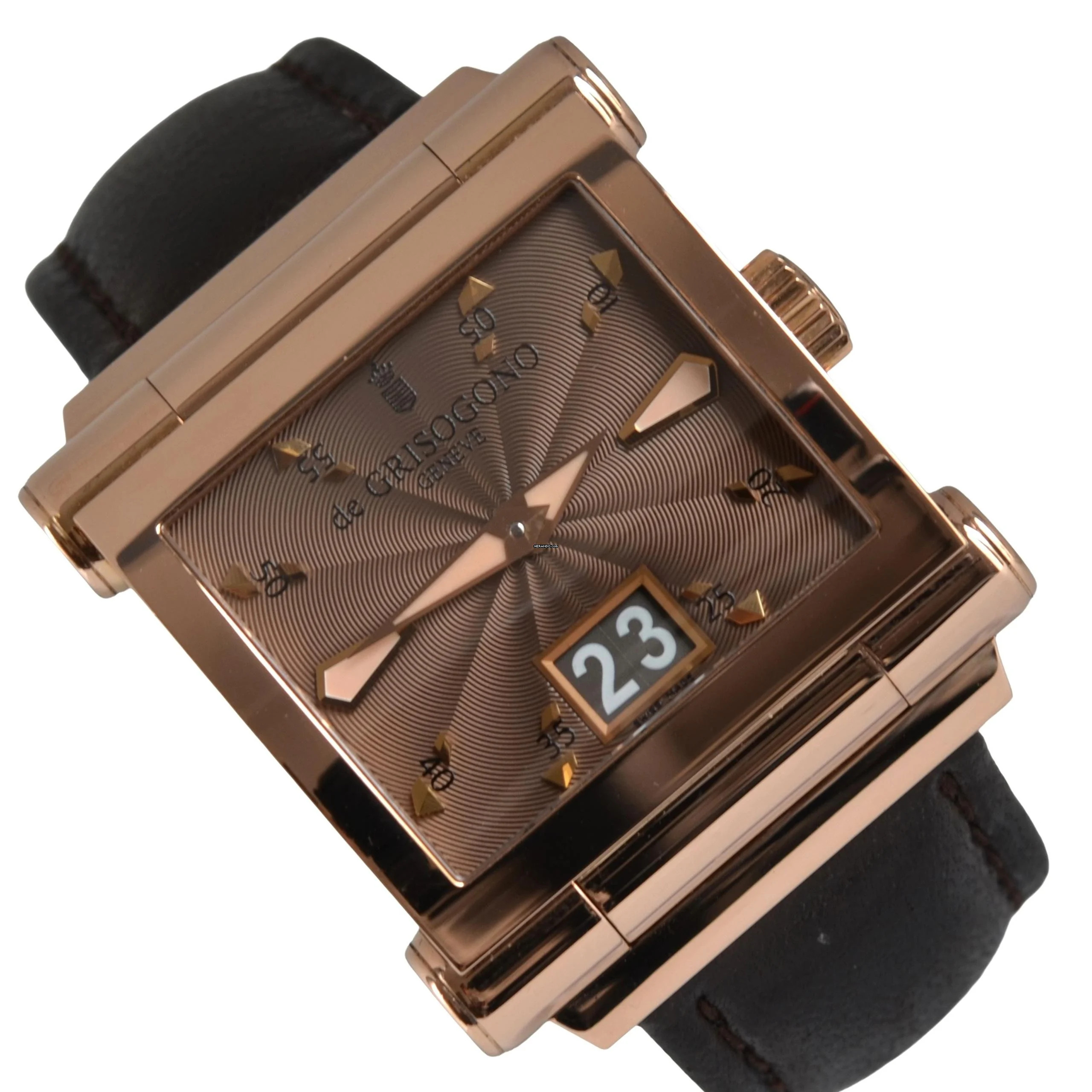  De Grisogono Instrumento Grande N01 Rose Gold 18KT Full Set Like NEW 