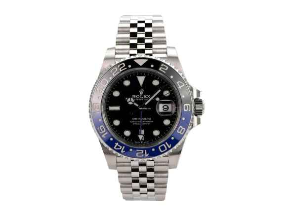  Rolex GMT-Master II Edelstahl Ref. 126710BLNR 