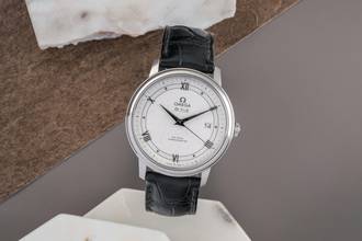 Thumbnail von Omega De Ville Prestige Stahl Automatik Herrenuhr Ref. 424.13.40.20.02.006 Papiere 2019