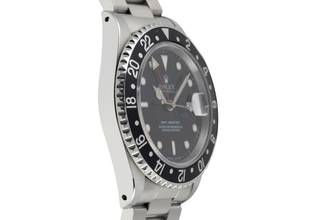Thumbnail von Rolex GMT-Master Swiss-T<25 Dial Stahl Automatik Herrenuhr Ref. 16700 W-Serie