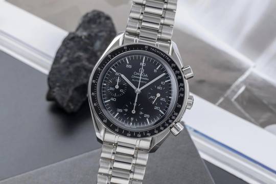  Omega Speedmaster Reduced Chronograph Stahl Automatik Ref. 3510.50.00 Papiere 