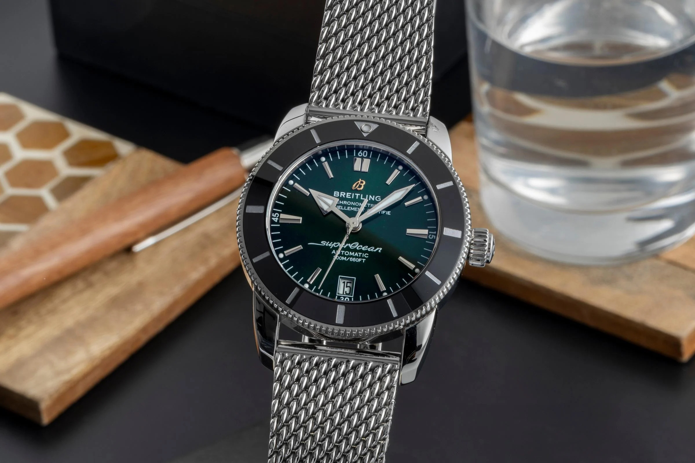 Breitling Superocean Heritage II 42 Stahl Automatik Herrenuhr AB2010121L1A1 B&P