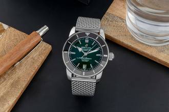 Thumbnail von Breitling Superocean Heritage II 42 Stahl Automatik Herrenuhr AB2010121L1A1 B&P