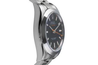 Thumbnail von Rolex Milgauss Black Dial Stahl Automatik Herrenuhr Ref. 116400 V-Serie B&P 2009