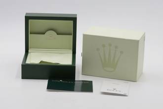 Thumbnail von Rolex Air King Black Dial Edelstahl Automatik Herrenuhr Ref 14000 B&P 2006 LC100