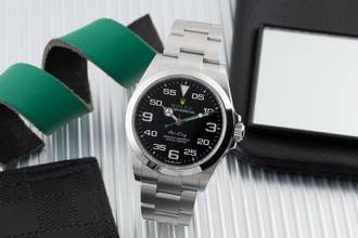 Thumbnail von Rolex Air King Edelstahl Automatik Herrenuhr Ref. 126900 B&P 2025