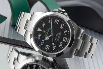 Thumbnail von Rolex Air King Edelstahl Automatik Herrenuhr Ref. 126900 B&P 2025