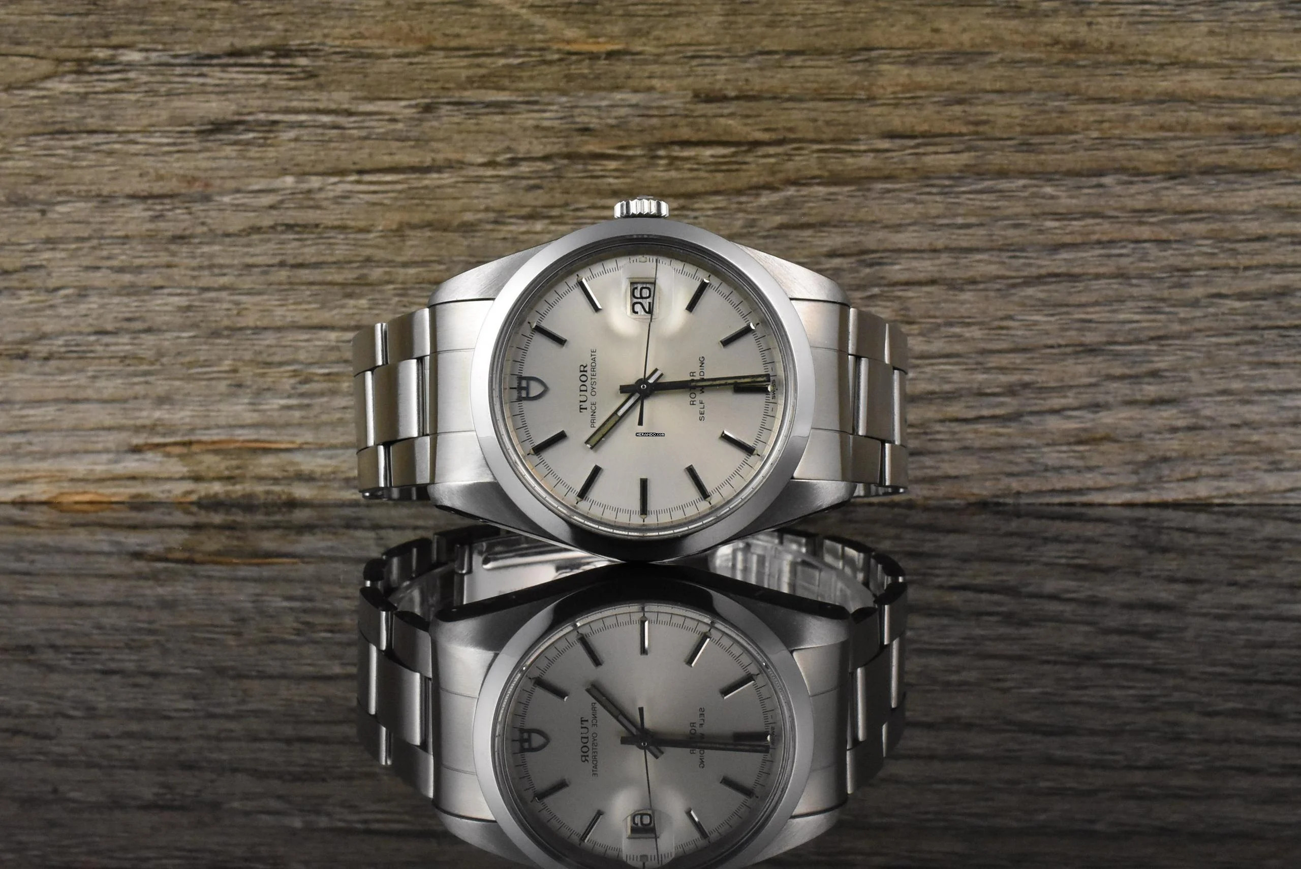Tudor Prince Oysterdate Jumbo by Rolex Reverenz 74100 Tritium Dial