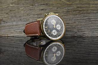 Thumbnail von Breitling Navitimer Cosmonaute 809 Gold Plated - Authentic Vintage Handaufzug