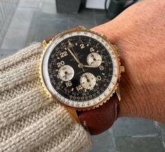 Thumbnail von Breitling Navitimer Cosmonaute 809 Gold Plated - Authentic Vintage Handaufzug