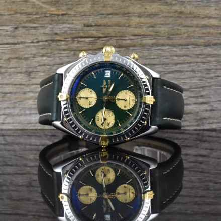  Breitling Chronomat British Racing Green - SERVICE 10/2025 - Automatik Vintage 