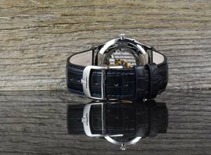 Thumbnail von Jaeger-LeCoultre Master Ultra Thin Réserve de Marche Blue unpoliert B&P 2019