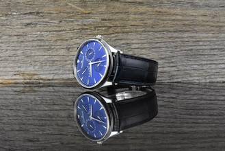 Thumbnail von Jaeger-LeCoultre Master Ultra Thin Réserve de Marche Blue unpoliert B&P 2019