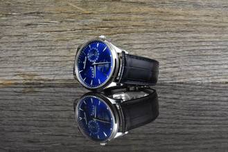 Thumbnail von Jaeger-LeCoultre Master Ultra Thin Réserve de Marche Blue unpoliert B&P 2019