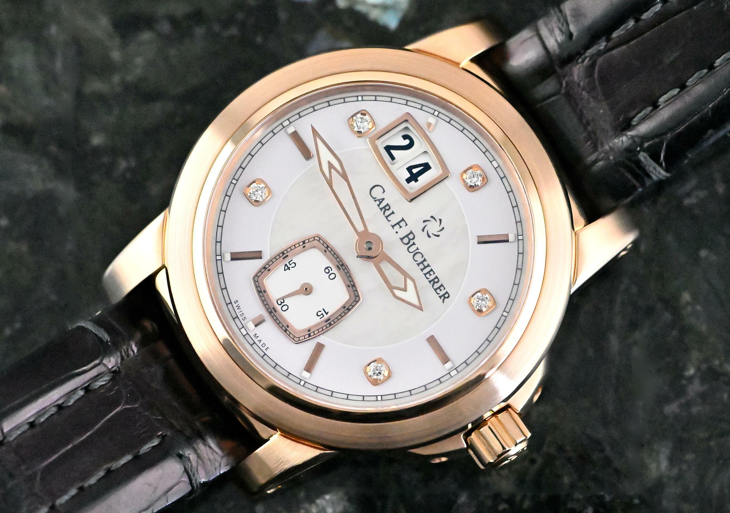Carl F. Bucherer Patravi Big Date | 10630.03 | Automatic | Roségold | folding clasp