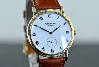 Thumbnail von Patek Philippe Calatrava 3919 | Full Set 1996 from German first owner | Yellow gold