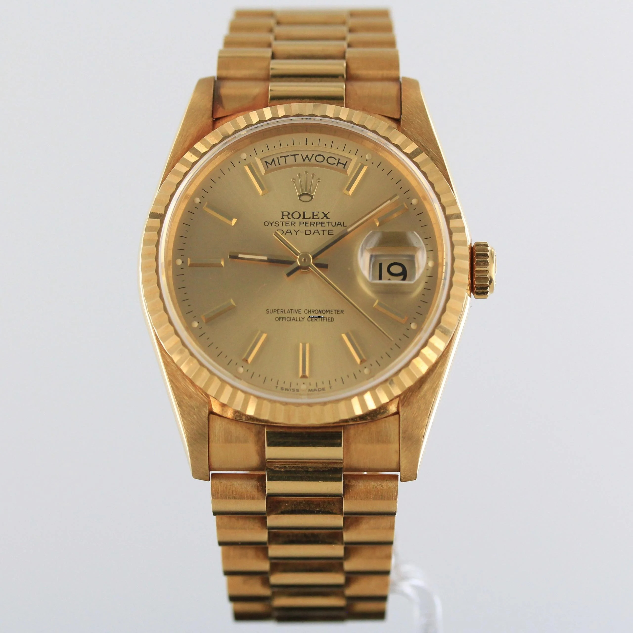  Rolex Day-Date 36 REF.18238//Full Set//1991//LC100//# 