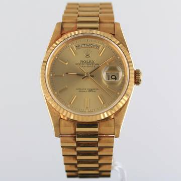  Rolex Day-Date 36 REF.18238//Full Set//1991//LC100//# 