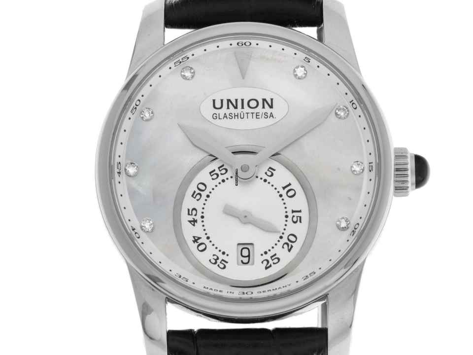  Union Glashütte Seris MOP Ref.D004.2281 2014 Full Set sehr gut Vintage 