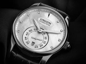Thumbnail von Union Glashütte Seris MOP Ref.D004.2281 2014 Full Set sehr gut Vintage
