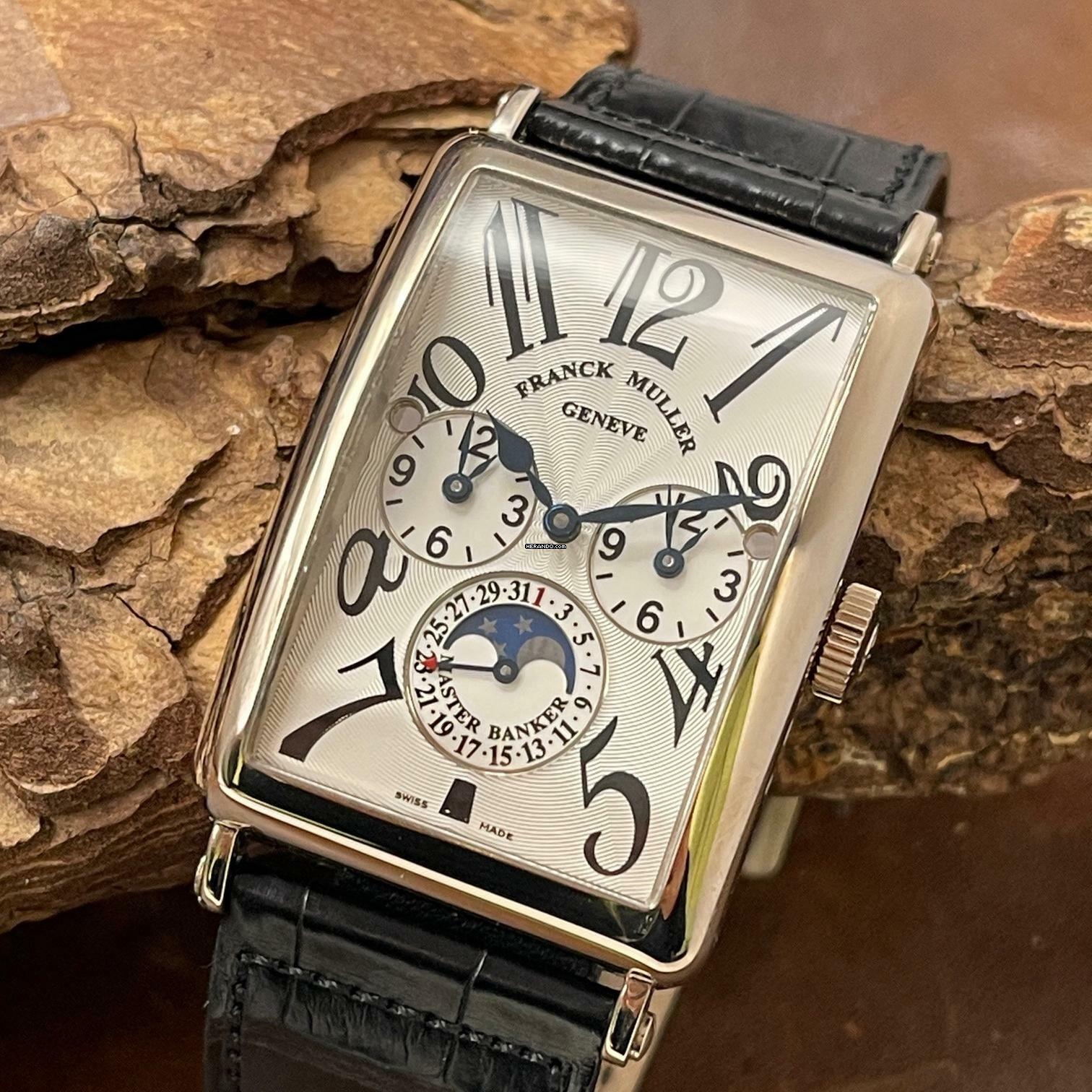  Franck Muller Master Banker Master Banker - Weißgold - UNGETRAGEN - FULLSET 2009 - Ref. 1250 MBLDT 