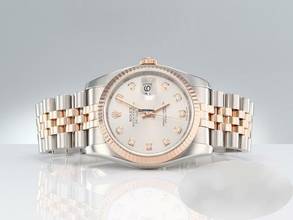 Thumbnail von Rolex Datejust 36 36mm 116231 2014 Stahl Rosegold 750 Diamanten Automatik Stainless Steel 18kt Rose Gold Jubilé-band Chronometer Oyster