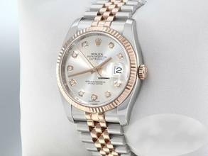 Thumbnail von Rolex Datejust 36 36mm 116231 2014 Stahl Rosegold 750 Diamanten Automatik Stainless Steel 18kt Rose Gold Jubilé-band Chronometer Oyster