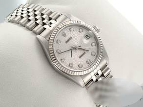 Thumbnail von Rolex Datejust 31 31mm Stahl Weissgold 750 2003 Diamanten Automatik Stainless Steel 18kt White Gold Jubilé-band Chronometer Oyster