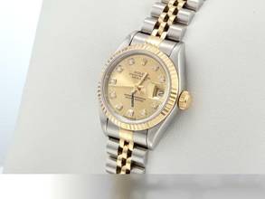 Thumbnail von Rolex Lady-Datejust Edelstahl Gelbgold 750 Diamanten Automatik Gold Stahl Damen
