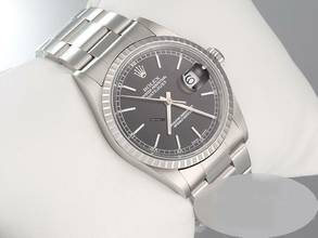 Thumbnail von Rolex Datejust 36 36mm 16220 2003/04 Edelstahl Automatik Herrenuhr Damenuhr Stahl Stainless Steel Oyster-band Chronometer Black Dial