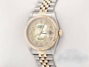 Thumbnail von Rolex Datejust 31 31mm 78273 2002 Stahl Gelbgold 750 Perlmutt Automatik