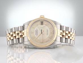 Thumbnail von Rolex Datejust 31 31mm 78273 2002 Stahl Gelbgold 750 Perlmutt Automatik