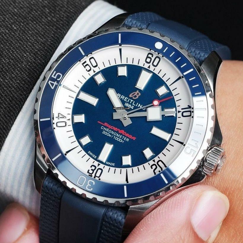  Breitling Superocean 42 Automatic 42 NEW FULL SET 