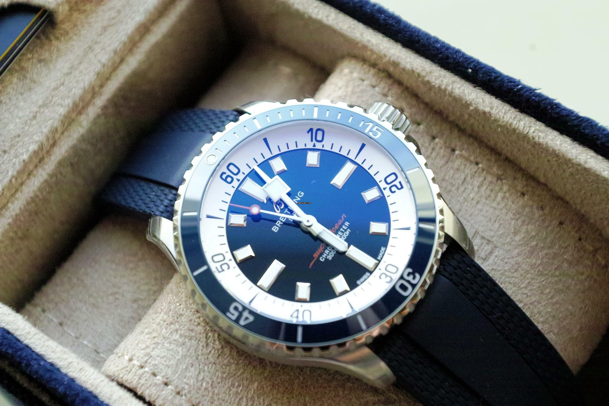 Thumbnail von Breitling Superocean 42 Automatic 42 NEW FULL SET