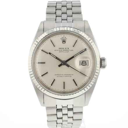  Rolex Datejust 36 Jubilee Fluted Silver Dial 