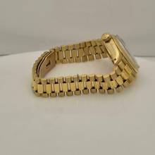 Thumbnail von Rolex Lady-Datejust Presidente Bark Finish Full Gold 26mm Automático Completo