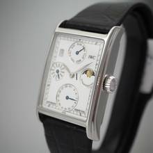 Thumbnail von IWC Novecento Perpetual Calendar 3545 Platinum 950 Box+papers RARE Full Set