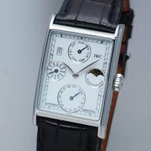 Thumbnail von IWC Novecento Perpetual Calendar 3545 Platinum 950 Box+papers RARE Full Set