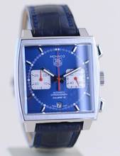 Thumbnail von TAG Heuer Monaco Calibre 12 Chronograph Steve McQueen Automatic Saphir blue Calibre 12 Top B+P