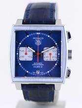 Thumbnail von TAG Heuer Monaco Calibre 12 Chronograph Steve McQueen Automatic Saphir blue Calibre 12 Top B+P