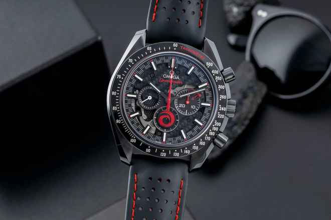 Omega Speedmaster Dark Side Of The Moon Team Alinghi 311.92.44.30.01.002 B&P 