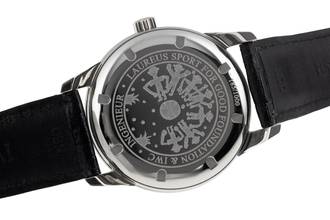 Thumbnail von IWC Ingenieur Automatic Laureus Blue Dial Stahl Automatik Herrenuhr Ref. IW323310 Limited