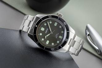 Thumbnail von Oris Divers x Hodinkee Divers Stahl Automatik Herrenuhr 01 400 7774 4087