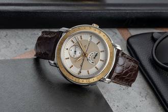 Thumbnail von Maurice Lacroix Masterpiece Calendar Stahl / Gold Automatik Herrenuhr Ref. 51670